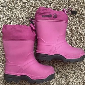 Kamik winter snow boots size 8.0